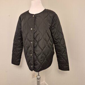 Quilted Black Jacket